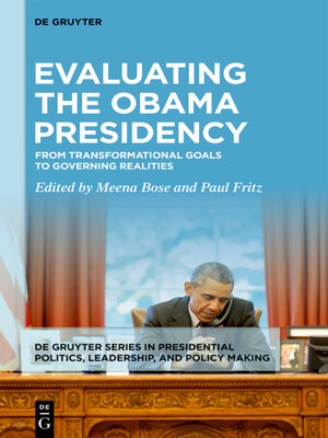 cover image of Evaluating the Obama Presidency